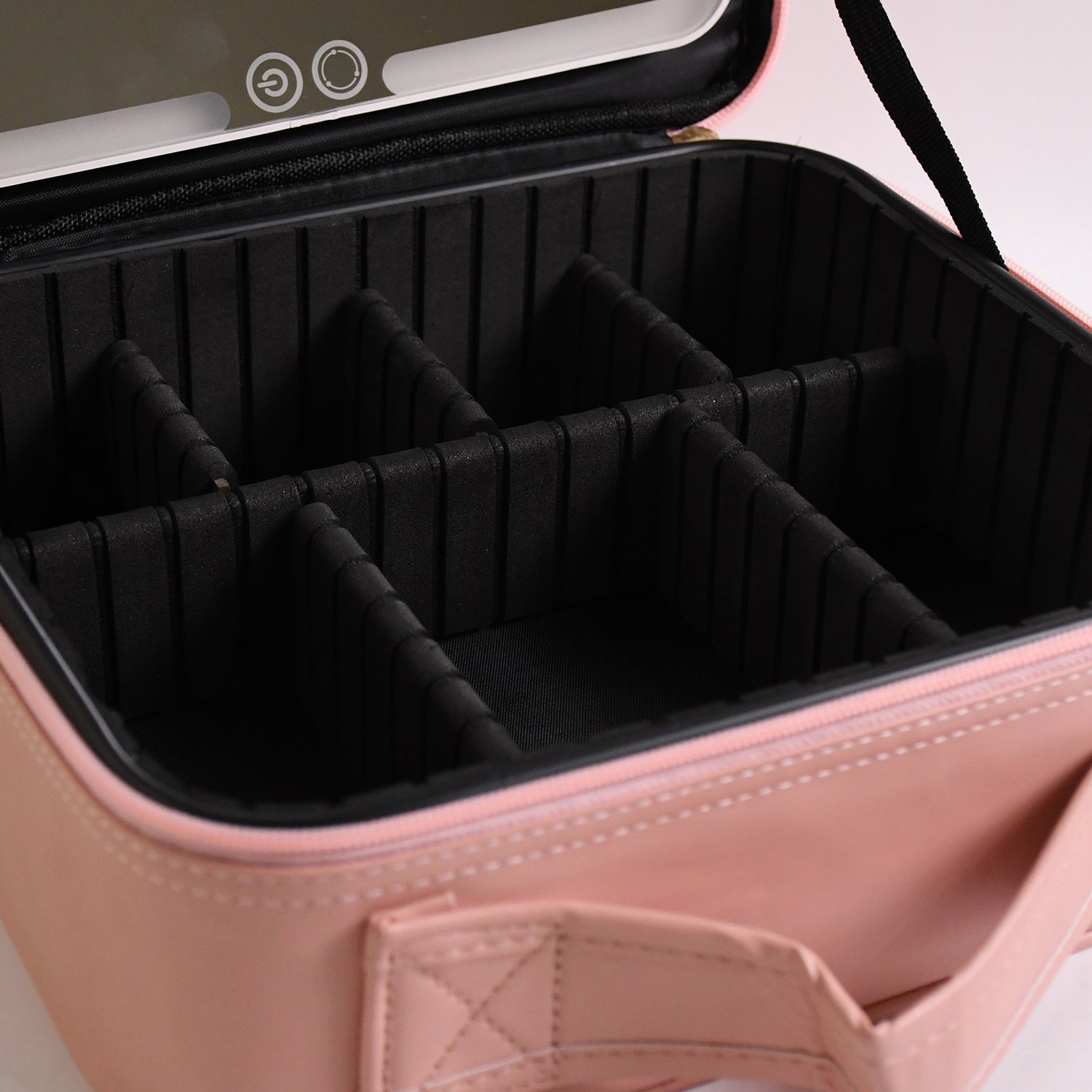 Pink Premium LED Light Makeup Organizer Box (1 Pc) Pink Premium LED Light Makeup Organizer Box (1 Pc)